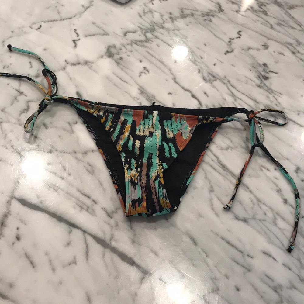 printed swim bottoms